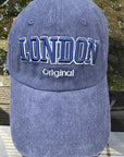 London Baseball Cap Unisex Hat Embroidered & Adjustable Strap