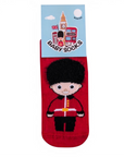 Unisex Seamless Red Royal Guard Baby Socks 0-4 Years