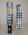 Classic Tartan Compact Travel Umbrella – Auto Open & Close Brolly