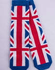 Unisex Seamless Union Jack Patriotic Cotton Rich Novelty Kids Socks 8-15 Years