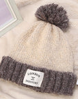 London Industry Cuffed Pompom Hat