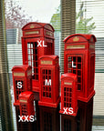 Vintage Retro Metal Iconic British Style London Telephone Box Booth Money Box Piggy Bank Saving Box