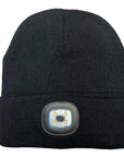Rechargeable LED Hat with USB Knitted Cuffed Unisex Beanie Hat