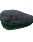 Wool Blend Flat Cap, Vintage Tweed Herringbone Ivy Cap Gift for Him