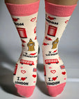 Seamless London Icons Cotton Rich Novelty Kids Socks 8-15 Years