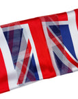 Union Jack British UK Flag Soft Satin Silky Chiffon VE Day Scarf