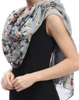 Colourful Butterfly Scarves Shawl Cover-up