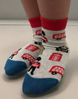 London Icons Baby Boy Newborn Toddler Seamless Gift Fun Socks, 0-4 Years