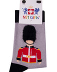 Unisex Seamless Royal Guard Cotton Rich Novelty Kids Socks 8-15 Years