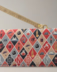 London Icon Diamond Style Big Purse