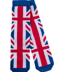 Unisex Seamless Union Jack Patriotic Cotton Rich Novelty Kids Socks 8-15 Years