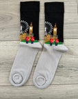 London Eye Westminster Abbey Guards Big Ben Socks, Seamless Novelty Fun Gift Socks