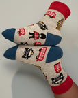 London Icons Baby Boy Newborn Toddler Seamless Gift Fun Socks, 0-4 Years