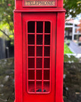 Vintage Retro Metal Iconic British Style London Telephone Box Booth Money Box Piggy Bank Saving Box
