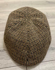 Traditional 6 Panels Cap Tweed Wool Blend Classic Flat Caps