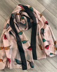 Lovely Birds Soft Viscose Multi-Style Scarf Wrap Shawl Sarong Beach Cover-up