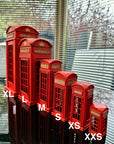 Vintage Retro Metal Iconic British Style London Telephone Box Booth Money Box Piggy Bank Saving Box