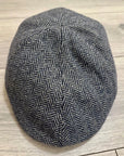 Traditional 6 Panels Cap Wool Blend Classic Flat Caps