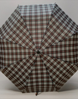 Classic Tartan Compact Travel Umbrella – Auto Open & Close Brolly