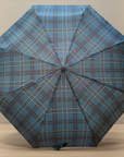 Classic Tartan Compact Travel Umbrella – Auto Open & Close Brolly