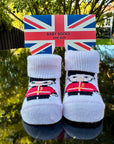 4 Pairs Royal Guard Baby Socks, Pink, 0-6 Months