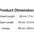 Union Jack Umbrella Automatic Open & Close Travel Umbrella