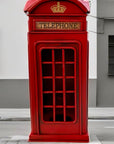 Vintage Retro Metal Iconic British Style London Telephone Box Booth Money Box Piggy Bank Saving Box