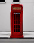 Vintage Retro Metal Iconic British Style London Telephone Box Booth Money Box Piggy Bank Saving Box