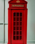 Vintage Retro Metal Iconic British Style London Telephone Box Booth Money Box Piggy Bank Saving Box