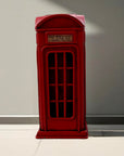 Vintage Retro Metal Iconic British Style London Telephone Box Booth Money Box Piggy Bank Saving Box