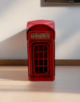 Vintage Retro Metal Iconic British Style London Telephone Box Booth Money Box Piggy Bank Saving Box