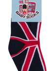 Union Jack British Flag Design Baby Socks