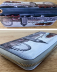London Eye Red Bus Big Ben Phone Box Design Soft London Money Purse Wallet
