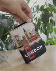 Telephone Box Big Ben London Souvenir Small Money Purse Wallet