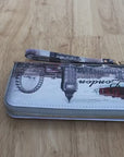 London Eye Red Bus Big Ben Phone Box Design Soft London Money Purse Wallet