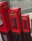 Vintage Retro Metal Iconic British Style London Telephone Box Booth Money Box Piggy Bank Saving Box