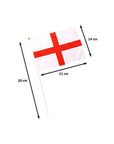 10 x England Flag Mini Hand Waving St George British Party Event England