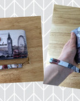 London Eye Red Bus Big Ben Phone Box Design Soft London Money Purse Wallet