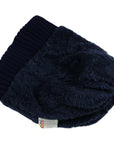 Union Jack Pompom Bobble Unisex Warm Hat with Super Soft Fleece Lining