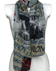 London Icon with I Love London Souvenir Scarves