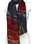 London Icon Picture Design Souvenir Scarves