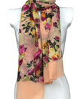 Flower Print Scarves