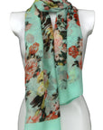 Flower Print Scarves