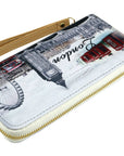London Eye Red Bus Big Ben Phone Box Design Soft London Money Purse Wallet