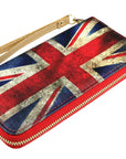 Union Jack British Flag Patriotic Big Purse Wallet
