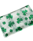 Shamrock Clover St Paddy’s Patrick Day Irish Silky Satin Soft Scarf Shawl Wrap