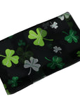 Shamrock Clover St Paddy’s Patrick Day Irish Silky Satin Soft Scarf Shawl Wrap
