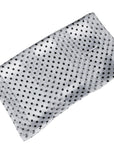 Polka Dot Spotty Striped Lightweight Soft Silky Chiffon Satin Scarf Shawl Wrap