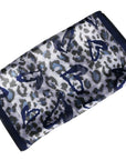 Leopard With Heart Chiffon Scarves