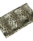 Shiny Leopard Design Chiffon Scarves